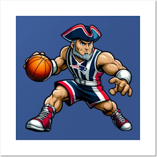 Patriot basketball Posters and Art